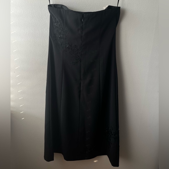 Vintage Suzy Shier Embroidered Strapless Mini Dress - Picture 4 of 6